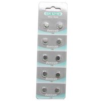 10 Eunicell SR621SW SR621W 364 Silver Oxide Button Cell 1.55V Battery Long Shelf Life 0% Mercury (Expire Date Marked)