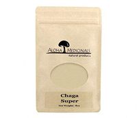 Aloha Medicinals- Pure Chaga Extract - Inonotus Obliquus - Organic and Wild Crafted – Immune System Support – Detoxifying, Anti-Inflammatory – Blood Sugar, Cholesterol Control - 4oz Bag (Powder)