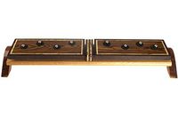 Neal Yarm Bacote/Oak 8 Pipe Stand