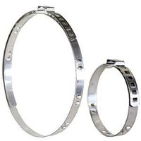 TJ Longda 20 Pieces SS Adjustable Axle Drive Shaft CV Joint Boot Clamps 48mm and 120mm