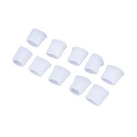 ULTNICE Silicone Toe Sleeves Bunion Protector Toe Relief Sleeves for Little Toe 5 Pairs