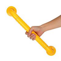 Hong Tai Yang XF Bathroom Safety Railing, Bathroom Anti-Skid Auxiliary Handle, Fluorescent Effect, Suitable for The Elderly, Pregnant Women, Disabled, 5, Yellow (Color : Yellow, Size : 38cm)