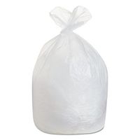 Boardwalk 385822 High-Density Can Liner, 38x58, 60gal, 19 Mic Equiv., Natural, 25 Bags per Roll (Case of 6 Rolls)