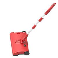 Juner Cordless Lightweight Vacuum Cleaner Mop for Hard Floors, Rechargeable 1200mAh Lithium Battery Powered, Including Host, USB Charging Cable (Red)