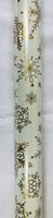 Inspirations by Hallmark Gold Snowflakes Holiday Season Christmas Wrapping Paper - 50 Sq Feet