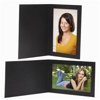 7x5 Timeless Black Photo Folder - 100 Pack