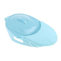 1580cc Plastic Disabled Elders Bed Pans with Cleansing Brush Cotton Pad Kit