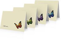 Butterfly Thank You Cards - 24 Cards and Envelopes - Butterfly Notecards