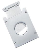 Visol VCUT34 "Magnus" Single Blade Cigar Cutter, Solid Metal, Chrome