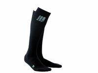 CEP Men's Running O2 Compression Socks (Black - V (17.25-20 inch calf))