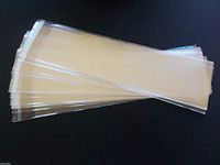 Packaging Bags Suppliers 100 Clear Cello Treat Bag Envelopes 2 1/2 X 8'' for Bookmarks Sweets Candy Canes