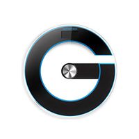 Digital Bathroom Scales Bathroom Scales High Precision Digital Body Weight Household Round Electronic Scales Backlight Display Scale Body Composition Monitors (Color : Black)