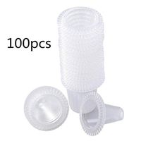 Exceart 100pcs Disposable Thermometer Probe Covers Digital Ear Thermometers Covers Sleeves Replacement Lens Filters for Thermoscan Use