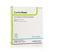 Silicone Foam Dressing ComfortFoam 8 X 8 Inch - Part Number 44880