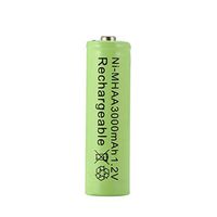 Detectorcatty Green 1pc a lot Ni-MH 3000mAh AA Batteries 1.2V AA Rechargeable Battery NI-MH Neutral Battery for Flashlight/Camera