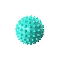 PVC Spiky Massage Ball Trigger Point Sport Fitness Hand Foot Pain Stress Relief Fitness Accessories Muscle Relax Ball 6 Colors,Red