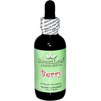 Sweet Leaf Wisdom Stevia Berry Liquid 2x 2 Oz