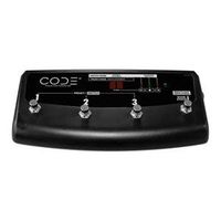 Marshall CODE Stompware Guitar Amp Footcontroller