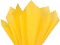 Buy All Store *16 Colors!!* Tissue Paper for Gift Wrapping 15"x20" Solid Sheets Your Choice!(20 Ct) (Dandelion Yellow)