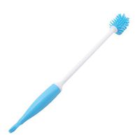 Timesuper Water Bottle Cleaning Brush Long Handle Bottle Cleaner Brushes Kitchen Cleaning Tool,Blue