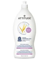 ATTITUDE Sensitive Skin, Hypoallergenic Dishwashing Liquid, Fragrance Free, 23.6 Fluid Ounce