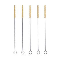 Fangfang Extra-Long 16 Inch x 1/2 Inch Tube Bottle Brush 5 Pack