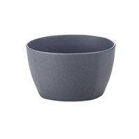 Square Ceramic Bowl Household Rice Large Noodle Soup Bowl 819 (Color : L-blue)