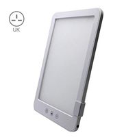 Nosii 3 Adjustable Color SAD phototherapy lamp 10,000Lux Light Therapy Light Touch Control Setpless Dimmable LED Therapy Light