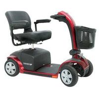 Pride Mobility 9 4-Wheel Scooter,(45-1/2" L x 22-1/4" W), 300 lb Weight Capacity