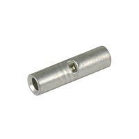 Del City Non-Insulated Butt Connector, Solid Barrel, 16-14 Ga (100 Per Quantity)