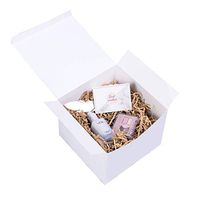 10 Pack White Bridesmaid Boxes with lids | 6x6x6 Inch Square Boxes with Silver Pull Bows | for Party, Wedding, Holidays, Birthdays and All Other Occasions