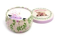 Creationtop Scented Candles 100% Paraffin 100% Soy Wax with Essential Oil Cotton Wick for Stress Relief and Aromatherapy Strongly Floral Fragrances Home Decor Aroma Candles (English Pear/Freesia)