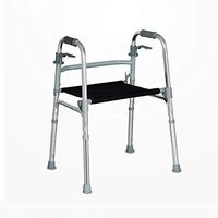 LHQ-HQ Elderly Walker/Aluminum Alloy Walking Frame Disabled Four-Legged Walking Stick Non-Slip Walking Stick with Hospital