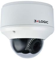3XLOGIC INC VX-2M-OD2-RIAH, 2MP IP RJ45 Connection IP66 Outdoor Infrared Heated Dome Camera, 2.8-12mm Varifocal Lens
