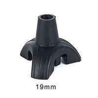 signmeili Self Standing Cane Tip, Walking Stick Tip Anti-Slip Rubber Foot Pad Sturdy Non-Slip Rubber Tripod Quad Six-Tipped Various Models Won't Scuff Floors, Adds Stability to Your Walking Cane