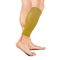 Calf Guard Sleeves Yellow Sports Calves Guards Sleeves for Running, Basketball, Baseball, Football
