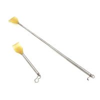 OUNONA Bear Claw Telescopic Back Massager Metal Back Scratcher 2PCS