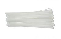 South Main Hardware 848215 18-in, 50-Pack, 175-lb, Natural, Standard Nylon Cable Tie, 50 Piece