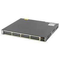 CISCO WS-C3750E-48PD-S-750W CISCO CATALYST WS-C3750E-48PD-S W/ 750W PSU (Renewed)