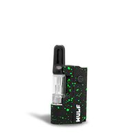 Wulf Mods Micro Plus Battery Powered Portable Oil Diffuser with 4-Temp Settings (Black Green Spatter)