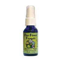 Five-Flower Formula, Spray 1 oz by Flower Essence Services (Pack of 3)