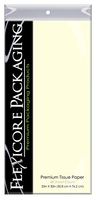 Flexicore Packaging Ivory Gift Wrap Tissue Paper XL | Size: 20 Inch X 30 Inch | Count: 48 Sheets | Color: Ivory