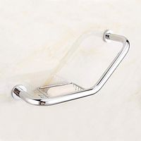 Bathroom Safety Grab Bar Handle, Shower Safety Rail for Bathtub,Toilet,Bathroom,Stairway Handrail,Anti-Slip Grip Prevention for Elderly, Disabled,Pregant Women with Soap Box