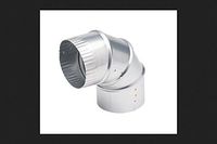 ELBOW ADJUSTABLE ALUM 4" by LAMBRO MfrPartNo DE904