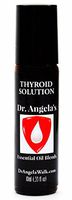 Dr. Angela Walk Thyroid Solution Essential Oil Blend | 100% Pure Therapeutic Grade Frankincense, Myrrh, Lemongrass, Clary Sage & Clove| Organic Coconut Oil All-Natural Support | 10ml Roll-On Bottle