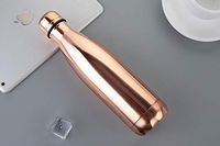 ZHENQ Thermos Vacuum Bottle Expansion Bottle Water Bottle Coffee Cup Sports Bottle Vacuum Bottle Plating Bottle (Color : B)