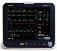 Mindray Passport 12 Patient Monitor w/Nellcor SpO2, Arrhythmia and ST & Sidestream CO2