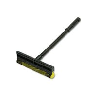 UNISAN General-Duty Squeegee, 8 Sponge Head/Rubber Blade, 16 Plastic Handle
