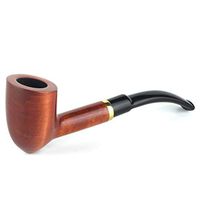 Mr. Brog Handmade Tobacco Smoking Pipe - Model No. 366 Gypsy Pecan - Pear Wood Roots