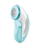 Sweater Fabric Shaver Lint Remover - Upgraded Lint Fuzz Pills Remover with 3-Speeds & 2 Replaceable 6-Leaf Blades, Dual Protection, Battery Operated, Remove Clothes Fuzz, Lint Balls, Pills, Bobbles